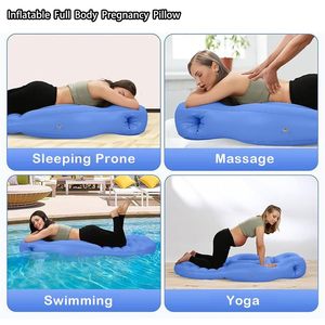 Inflatable mang thai gối, tốt nhất mang thai Hồ bơi phao cho ngủ dễ bị, thoải mái cho dạ dày & side tà vẹt - Product Image 5