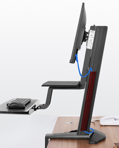 Bắc Bayou NB L80 17-32 ''sit-Stand Máy Trạm TV trượt đứng giá bàn bảng kẹp LCD Monitor núi - Product Image 3