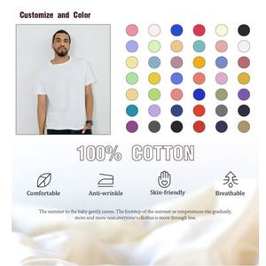 T-shirts surdimensionnés Streetwear avec logo personnalisé pour hommes, T-shirts sérigraphie 100% coton de haute qualité pour hommes - Product Image 5
