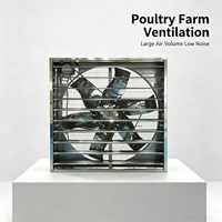 Ventilateur d'extraction mural à pales pour poulaillers et fermes avicoles