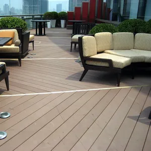 Good Quality Carbonized wpc Decking Strand Woven wpc Flooring