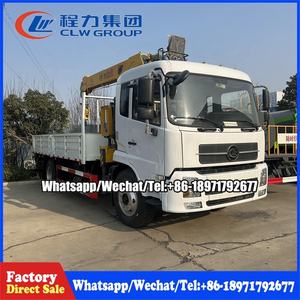 Prix usine Dongfeng 4x2 5 tonnes camion à <span class=keywords><strong>benne</strong></span> basculante avec manipulateur de <span class=keywords><strong>grue</strong></span> à vendre - Product Image 6