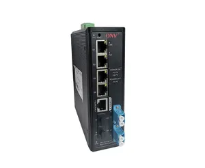 ONV hot selling Bypass industrial POE switch 6 port managed fiber switch IPS33006PFM-BY
