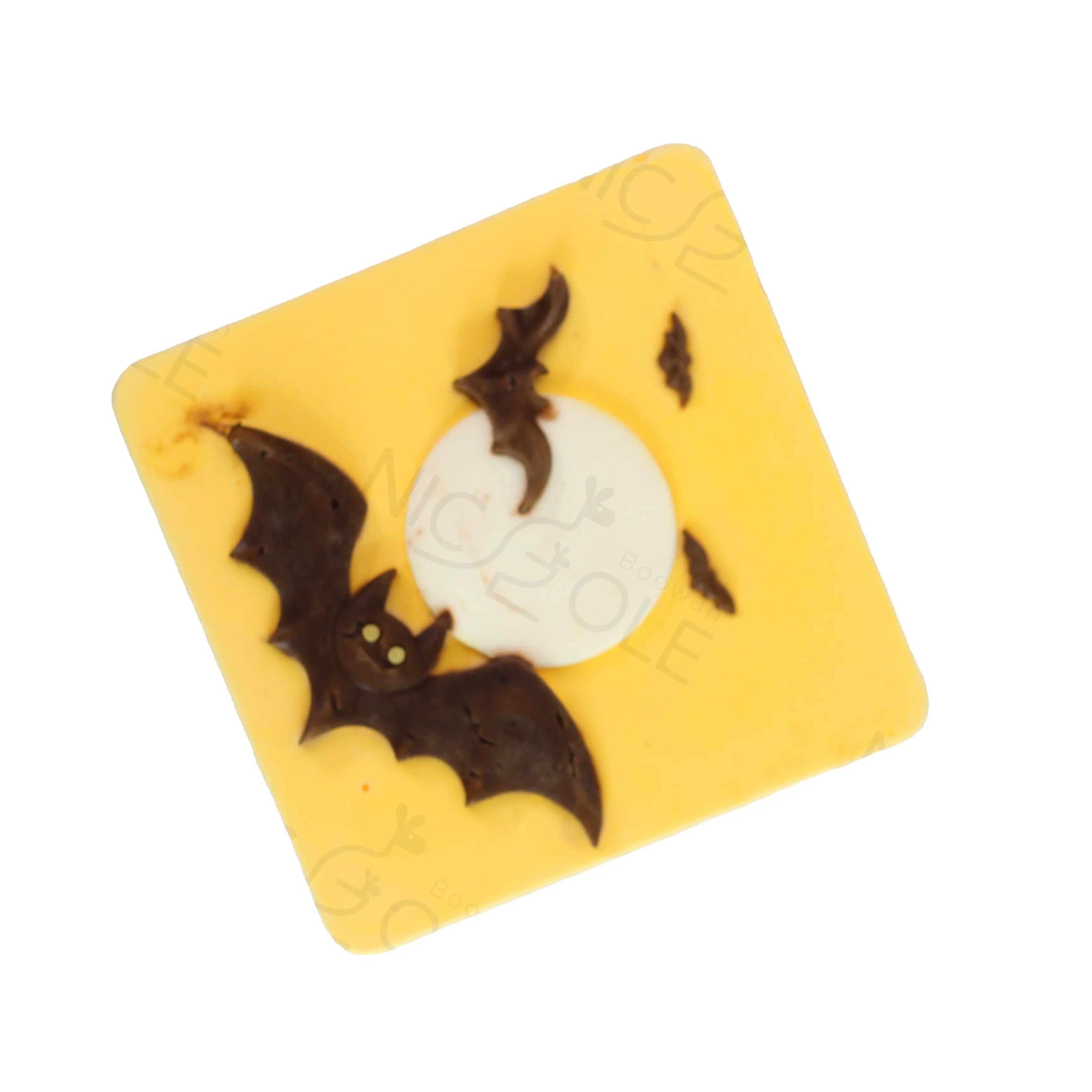 Tự làm thủ công thủ công Halloween BAT xà phòng Mousse bánh nến Sôcôla Silicone khuôn khuôn để làm