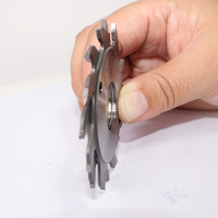 Lame de scie à rainurer réglable 70 mm (8+8) pour le travail du bois, idéale pour couper le stratifié et le MDF, lame de scie de table pour le dimensionnement des panneaux