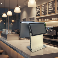 Système de point de vente tout-en-un à écran tactile de bureau avec Windows et Android OS, caisse enregistreuse Intel I5 modèle S15, garantie 1 an