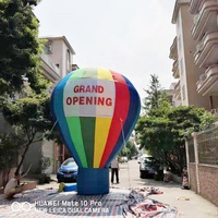 Grand ballon gonflable à air froid de 6 m pour la publicité et les événements de grand ouverture, en PVC, garantie de 2 ans