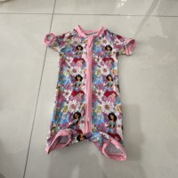 Pyjama court à manches courtes pour bébé, motif singe et banane, collection printemps, motif animalier, vente flash