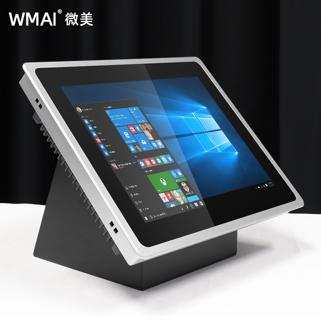 21.5 Inch Capacitive Touch Screen 1920*1080P Industrial Control Machine With USB COM Port All in One Computer Industrial Monitor