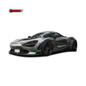 ชุดแต่งตัวถังรถยนต์ McLaren 720s รุ่น Vors Style ทำจากคาร์บอนไฟเบอร์แบบแห้ง ประกอบด้วยกันชนหน้า-หลัง สเกิร์ตข้าง สปอยเลอร์หลัง - Product Image 2
