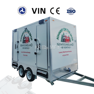 Venta de Remolques con Unidades Móviles para Baños 2025, Baños Temporales de Lujo Móviles para Campamentos con Inodoro Portátil - Product Image 3