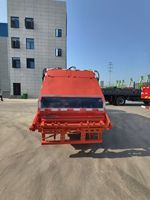 Camion de transfert de déchets compressés JAC 5,8 m³ avec pompe manuelle, chargement arrière, moteur Euro 6 Diesel, pour nettoyage urbain, vente directe usine