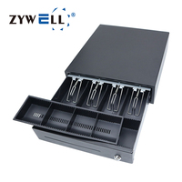 Loozywell — tirelire automatique RJ11 électronique intelligente, petit tiroir-caisse, 4 billets/4 pièces de monnaie