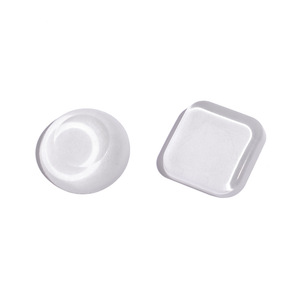 Self Adhesive Door Handle <b>Stickers</b> Waterproof Transparent Anti Collision Cabinet Refrigerator Protection Round Square 6 <b>Pack</b> - Product Image 5
