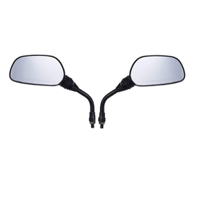 Espejos Retrovisores Laterales para Motocicleta, Juego de Espejos para Manillar de Repuesto para Motocicletas de 150cc, Accesorios de Espejo Universales Ajustables - Product Image 1
