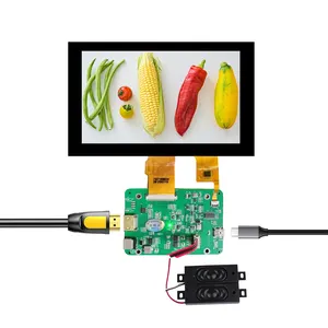 Hdm-i dönüştürücü kontrol panosuna tam yüksek çözünürlüklü LCD monitör ekran modülü lvds