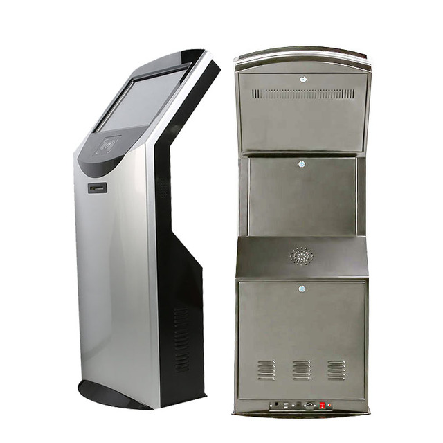 Self Service Queue Management System With Terminal Printer Speaker Kiosk Machine