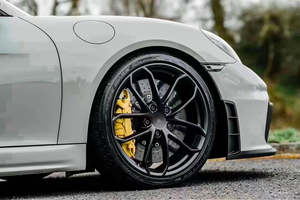 Ruedas de aleación de aluminio forjado negro mate formado por flujo de 20 pulgadas para Dodge Hellcat Challenger Charger SRT Widebody PCD 100mm nuevo - Product Image 5