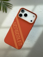 Étui de téléphone fortement magnétique pour Samsung S26 Ultra avec cadre d'objectif en alliage de titane, étui de téléphone orange vibrant pour Samsung S26 Plus