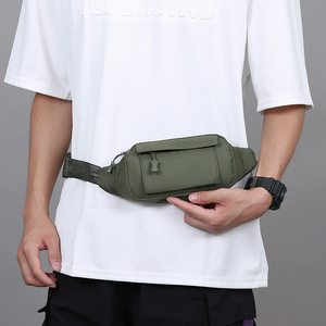 Tactical Waist Pack For Men Khaki Camouflage Multi Functional Outdoor Sports Running Phone Bag With Cell Phone Pocket - Product Image 3
