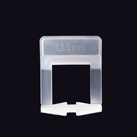 Système de nivellement de carreaux BTG - Clip de fixation pour carreaux L1.5MM