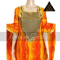 Robes Africaines Robes De Bazin Boubou Tenue De Soirée Caftan Taille Unique Avec Écharpe Abaya
