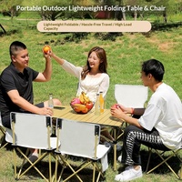 Table et chaise pliantes pour pique-nique et camping, équipement de stand de vente ambulante, fournitures en gros, mobilier d'extérieur