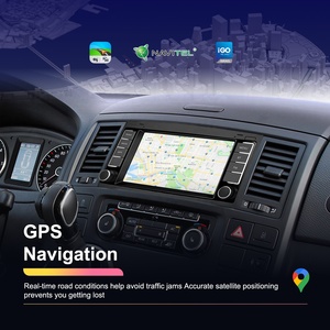 Autoradio Android Podofo 7'' avec CarPlay/Android Auto sans fil, GPS, WIFI, FM, RDS pour Volkswagen/Touareg/Transporter Ts Multivan - Product Image 3