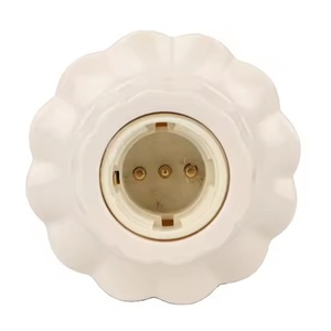 Douille de plafonnier E27 de type 86 transfrontalière, grande source lumineuse, support de lampe à visser, support de lampe à montage ouvert, baïonnette LED PP 220V - Product Image 5