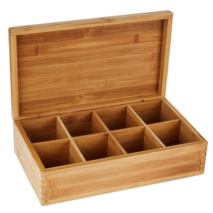 Tự nhiên làm bằng tay tre bao bì hộp lưu trữ, Tre hộp quà tặng hỗ trợ tùy biến của phong cách khác nhau - Product Image 5