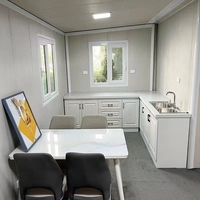 Maisons conteneurs modulaires préfabriquées en acier, directement de l'usine, bâtiments de bureaux multifonctionnels modernes, villas détachables