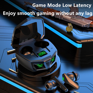 Casque de jeu sans fil à chargement magnétique, LED, faible latence, suppression du bruit ENC, son stéréo véritable, étanche, pour le sport et la musique - Product Image 5