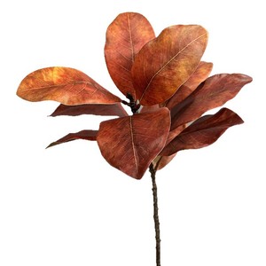 Feuilles de Magnolia Artificielles Décoratives Branches de Plantes Ornement de Jardin Verdure Fleurs <span class=keywords><strong>en</strong></span> Plastique Artificielles Intérieur/Extérieur - Product Image 5