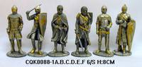 Ornements Fini ALLOY Héros écossais Sir William Wallace en armure complète Métal Héros écossais Sir William Wallace