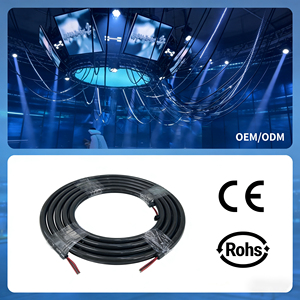 Tube néon flexible en silicone noir RGB <span class=keywords><strong>LED</strong></span> 360 Full Black 360 <span class=keywords><strong>Neon</strong></span> Tube RGB Flex 5m Tube néon flexible noir - Product Image 1