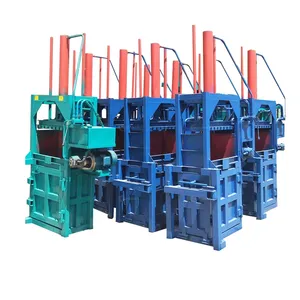 Vertical Hydraulic Cardboard Box Baling Press Waste Paper Baler Machine For Sale