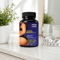 Complément Alimentaire Herbal en Capsules pour l'Augmentation des Hanches et des Fesses chez l'Adulte, Marque Privée