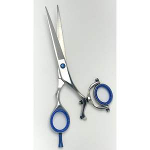 Tijeras de Barbero Obexa de 6.5 Pulgadas, Acero Inoxidable 440C Afilado, Profesionales para Peluquería, Borde Recto, Acero Japonés, Largas - Product Image 1