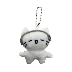 Dễ thương phim hoạt hình chữa bệnh Keychain ít cuốn sách màu đỏ cùng một phong cách Búp bê Ba lô trang trí sang trọng Tai nghe mèo Mặt dây chuyền độc đáo đồ chơi sang trọng - Product Image 5