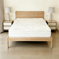Matelas hybride à ressorts ensachés et mousse à mémoire de forme – Moderne, écologique, gel rafraîchissant, soulagement de la pression, fermeté moyenne, pour chambre et hôpital
