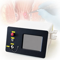 Appareil médical portable à laser diode 1470/980 nm pour la chirurgie des hémorroïdes, la fistule anale, la lipolyse, la physiothérapie, 48W