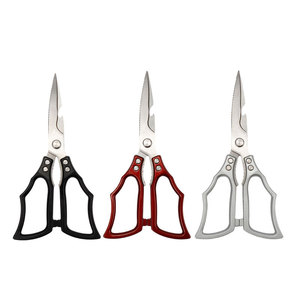 Stainless Steel <b>Kitchen</b> Scissors 3.5 In Aluminum Handle Multi Functional Meat Vegetable Cutting <b>Shears</b> - Product Image 2