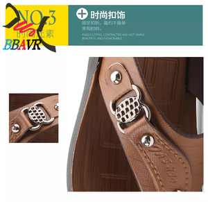 Chanclas de Playa de Piel Sintética para Hombre, Antideslizantes, de Lujo, para Exteriores, para Verano - Product Image 4