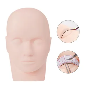 <span class=keywords><strong>Testa</strong></span> di <span class=keywords><strong>Manichino</strong></span> in Silicone Jaunty Sky <span class=keywords><strong>per</strong></span> Formazione Estensione Ciglia, Strumento di Pratica <span class=keywords><strong>per</strong></span> <span class=keywords><strong>Trucco</strong></span> Occhi e Labbra con Occhi Sostituibili - Product Image 1