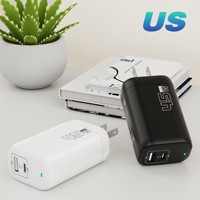 Chargeur rapide GAN pour Redmi Note 13 Pro 45W PD Chargeur sans fil pour téléphone portable Chargeur rapide 5V/3A pour ordinateurs portables