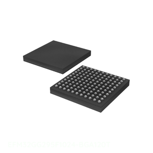 ชิ้นส่วนวงจรอิเล็กทรอนิกส์120 VFBGA EFM32GG295F1024-BGA120T ฝังมีในสต็อก - Product Image 1