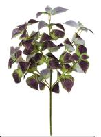 5 plantes artificielles de Coleus résistantes aux UV, en soie, pour jardin extérieur, patio, jardinière suspendue, allée, décoration de porche avant