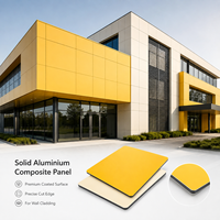 Panneaux ACP modernes pour usage intérieur et extérieur, tôles composites en aluminium pour la toiture et la décoration murale des maisons