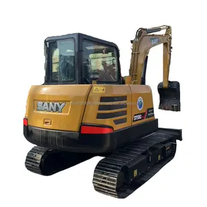 Usato Sany 55c mini dimensioni escavatore usato perfetto scavatore/gru/carrello elevatore/caricatore miglior prezzo VOLV-O/CAT/KOMATSU/Kobelco