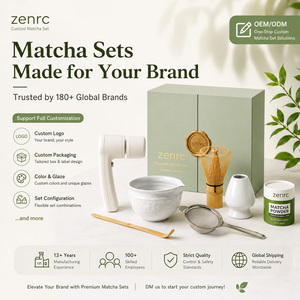 Lata de Matcha Personalizada de 30 ~ 50 Gramos, Lata Redonda de <span class=keywords><strong>Metal</strong></span> Vacía para Matcha - Product Image 6
